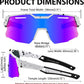 商品图片 13 | B0D78P6WRV | FEISEDY Kids Teens Baseball Polarized Sunglasses Sports Cycling Glasses for Youth Boys Girls Age 8-16 B0157