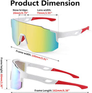 ÉÌƷͼƬ 27 | B0DTYL7JBV | FEISEDY Sports Sunglasses for Men, Women and Teens - Baseball, Biking, Cycling UV400 Protection B2388