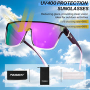 ÉÌƷͼƬ 127 | B0B2836HD6 | FEISEDY Sunglasses for Women Men, Fashion Mirrored Single Lens Shades
