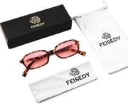 ÉÌƷͼƬ 31 | B0DX1678RX | FEISEDY Retro Rectangular Sunglasses for Women Men 90s Small Vintage Fashion Square Sunnies B0282