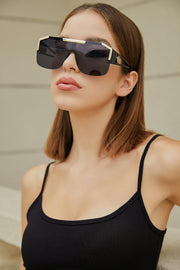 ÉÌƷͼƬ 32 | B09L4V27YS | FEISEDY Square Oversized Sunglasses for Men Women Flat Top B2765