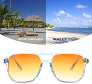 ÉÌƷͼƬ 113 | B0B3XKHTR1 | FEISEDY Retro Square Aviator Sunglasses Women Men 70s Vintage Trendy Plastic Frame Sun Glasses B2835