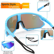 ÉÌƷͼƬ 18 | B0CNGK88DC | FEISEDY Sport Sunglasses for Men Women, Cycling Glasses with UV Protection, for Baseball, Ski, Runing, Golf B0082