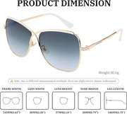 ÉÌƷͼƬ 21 | B08SJ7XN69 | FEISEDY Womens Cute Sunglasses Oversized Butterfly X Shape Design Cateye Lady Sunglasses B2738