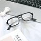 商品图片 4 | B0C65DXFMC | FEISEDY Retro Square Blue Light Blocking Reading Glasses for Women Men 70s Flat Aviator Glasses Anti-Fatigue Reader B2993