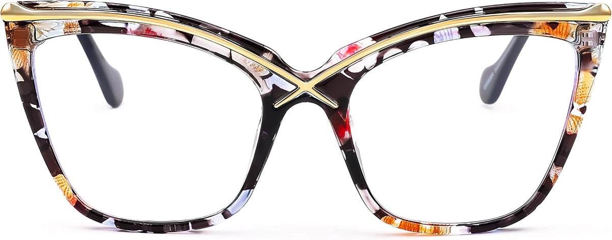 ÉÌƷͼƬ 16 | B0B63PP6VN | FEISEDY Women Oversized Square Blue Light Blocking Glasses Anti Eyestrain Cat Eye Fashion Eyewear B2956