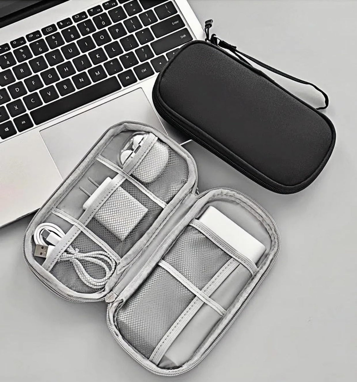 商品图片 5 | B0DPWMTHJG | Travel Cable Organizer Bag Pouch Electronic Accessories Carry Case for Cord, Charger, Phone, Earphone