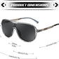 商品图片 33 | B0DSV55WLM | FEISEDY Polarized Sunglasses Men Women Mirrored One Piece Lens B0277
