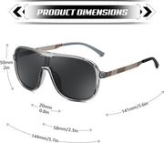 ÉÌƷͼƬ 33 | B0DSV55WLM | FEISEDY Polarized Sunglasses Men Women Mirrored One Piece Lens B0277