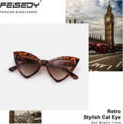 ÉÌƷͼƬ 17 | B09SPTCVBR | FEISEDY Retro Cat Eye Sunglasses for Women Fashion Vintage Cateye Sun Glasses B2235