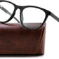 Matte Black Frame / Black Legs / 51 Millimeters | B0DGPWNLXK | FEISEDY TR90 Sports Lightweight Blue Light Glasses for Men B0232