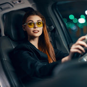 ÉÌƷͼƬ 21 | B0DJS7NVNT | FEISEDY Night Vision Driving Glasses Anti Glare Fit Over Glasses for Men Women Polarized Nighttime B0250