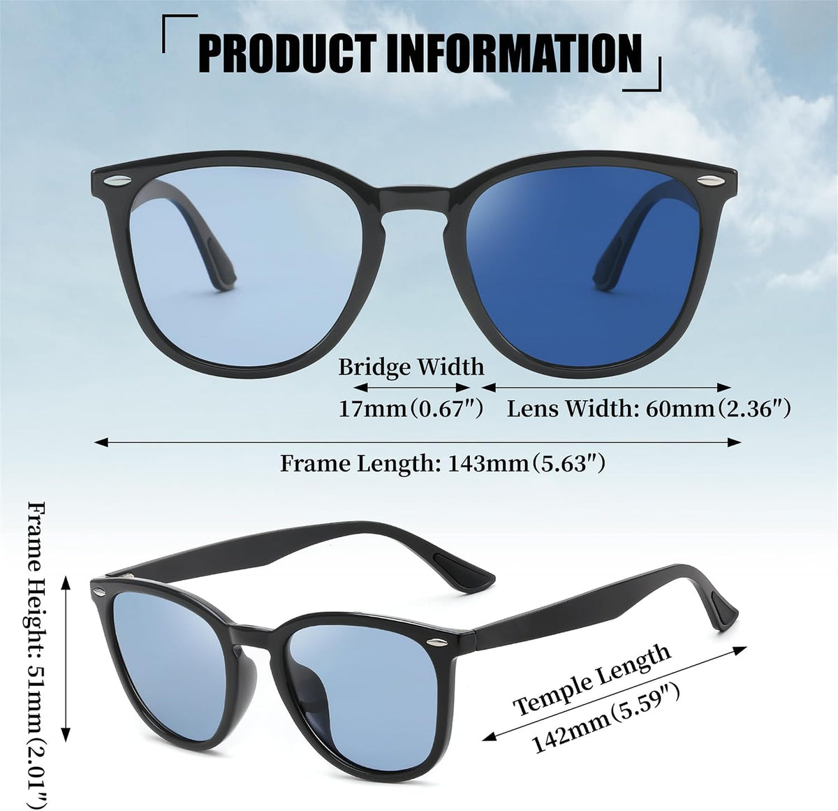 ÉÌƷͼƬ 16 | B0D8725HBS | FEISEDY Retro Photochromic Classic Polarized Sunglasses for Women Men Trendy Style Vintage Sunnies B1123