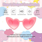 ÉÌƷͼƬ 5 | B0CHVGHKSV | FEISEDY 2 Pack Vintage Heart Sunglasses Toddler De Sol Gafas Beach Party Holiday Sun Glasses B2903