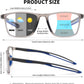 商品图片 27 | B0GLF6C715 | FEISEDY Progressive Multifocal Reading Glasses Blue Light Blocking B0397 | Sports Square Frame Near-Far Dual Use Blue Light Blocking Reading Glasses for Women Men