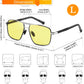 商品图片 21 | B0D6RBYFQB | FEISEDY Polarized Aviator Photochromic Sunglasses Men Women for Day and Night Driving Metal Frame B0172