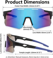 ÉÌƷͼƬ 6 | B0DB5PJ1BJ | FEISEDY Cycling Glasses Sports Sunglasses for Men Women, Youth Kids Baseball Softball Running Sunglasses B0223