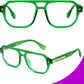 商品图片 21 | B0FHKFDMDZ | FEISEDY Aviator Blue Light Glasses for Men Women, Retro 70s Style Design TR90 Anti Glare Digital Eyestrain & Daily Wear B0284