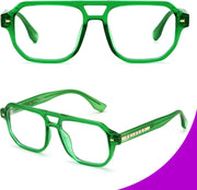 ÉÌƷͼƬ 21 | B0FHKFDMDZ | FEISEDY Aviator Blue Light Glasses for Men Women, Retro 70s Style Design TR90 Anti Glare Digital Eyestrain & Daily Wear B0284