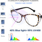 商品图片 11 | B0CGNLZQFZ | FEISEDY Women Cateye Blue Light Blocking Glasses Fake Nerd Clear Computer Eyewear TR Fashion Frame B0040
