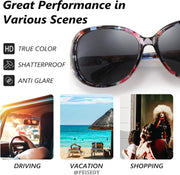 ÉÌƷͼƬ 15 | B08S7G8RRP | FEISEDY Oversized Polarized Sunglasses Women Men Large Shades B2730