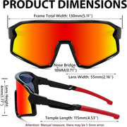 ÉÌƷͼƬ 34 | B0D73JNPNN | FEISEDY Kids Sunglasses Polarized Youth Baseball Sunglasses Sports Cycling Glasses for Boys Girls Age 4-8 B0183