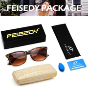 ÉÌƷͼƬ 7 | B0DFPVZVTV | FEISEDY Classic Bifocal Reader Sunglasses for Women Men Square Blue Light Reading Glasses B0231