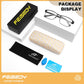 商品图片 6 | B0G1BLY966 | FEISEDY Classic Blue Light Reading Glasses Men,Metal Frame Readers with Spring Hinge, Anti Glare Eyeglasses for Reading B0337