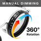 商品图片 11 | B0FK1DDVSV | FEISEDY Adjustable Sunglasses Polarized Men, Round Metal ND Filter B1400