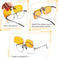 商品图片 4 | B0FZKQ9RL5 | FEISEDY Clip on Rimless One Piece Blue Light Glasses for Woman Men B0360