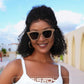 商品图片 20 | B0C5378735 | FEISEDY Vintage Square Cat Eye Sunglasses Women Trendy Cateye Sunglasses B2473