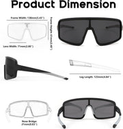 ÉÌƷͼƬ 13 | B0C785JPH3 | FEISEDY Sports Sunglasses, Polarized Oversized Shield for Women Men Youth, Baseball Cycling Running Outdoor Visor B2988