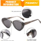 商品图片 24 | B0D6YJVTMS | FEISEDY Retro Polarized Cat Eye Sunglasses Women Trendy Mirrored Classic Designer Sunglasses UV Protection B0197