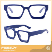 ÉÌƷͼƬ 34 | B0DXDYMMPM | FEISEDY Retro Blue Light Blocking Glasses for Women Men 90s Classic Rectangle Frame Thick Chic Computer Eyeglasses B2383R