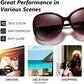 商品图片 43 | B08S7G8RRP | FEISEDY Oversized Polarized Sunglasses Women Men Large Shades B2730