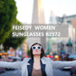 商品图片 35 | B083TZVTXV | FEISEDY Retro Oversized Square Horn Sunglasses Semi Cat Eye Butterfly Glass Big Thick Bold Frame B2572