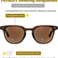 商品图片 14 | B0CSNK73XH | FEISEDY Round Reading Sunglasses for Men and Women Stylish Blue Light Blocking Readers B0113