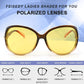 商品图片 34 | B08S7G8RRP | FEISEDY Oversized Polarized Sunglasses Women Men Large Shades B2730