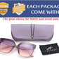 商品图片 7 | B087725Y1W | FEISEDY Fashion Women Men Sunglasses Square Frame Metal Shape Nesting Lenses B2595