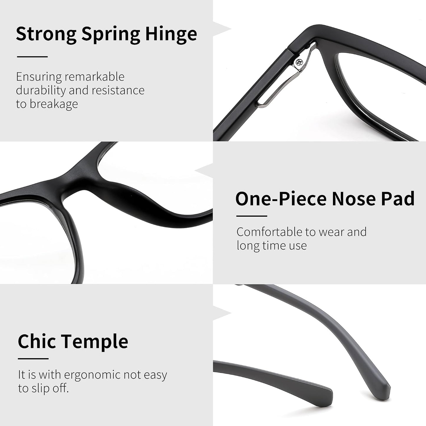 商品图片 20 | B0DGQ43JYV | FEISEDY TR90 Sports Lightweight Blue Light Glasses for Men B0232