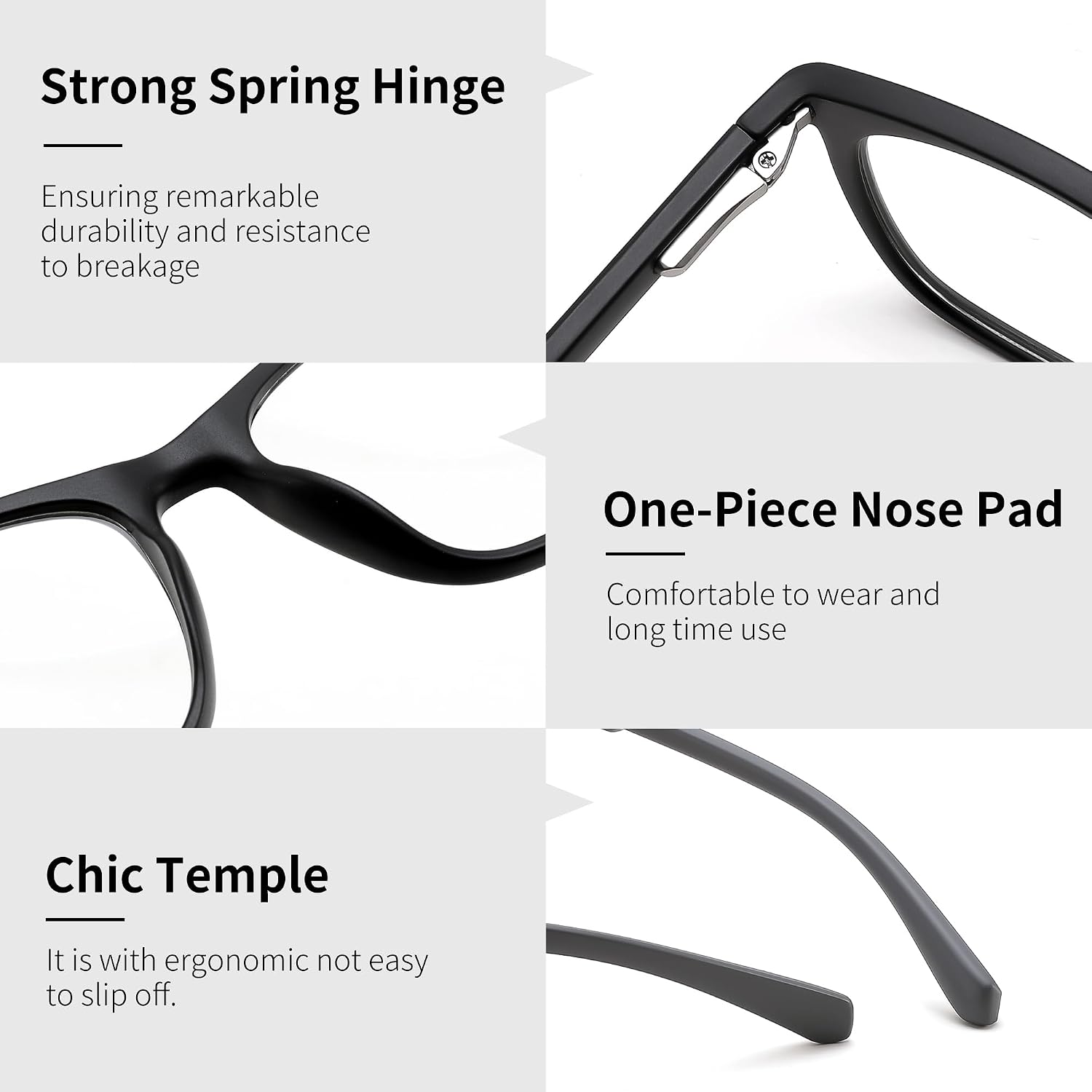 商品图片 20 | B0DGQ43JYV | FEISEDY TR90 Sports Lightweight Blue Light Glasses for Men B0232