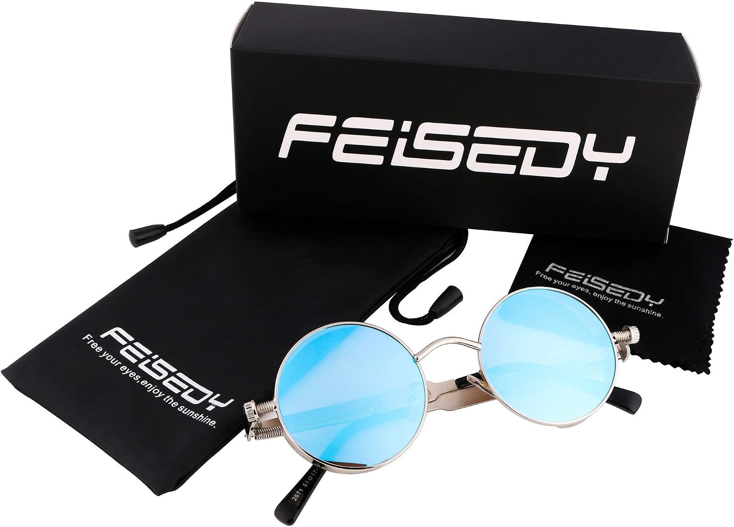 商品图片 21 | B06XY36GDW | FEISEDY Retro Gothic Steampunk Sunglasses For Men Women