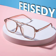 ÉÌƷͼƬ 76 | B0C6ZZXZ3F | FEISEDY Blue Light Glasses for Women Men Oversized Pilot Lightweight B2866