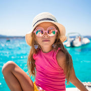 ÉÌƷͼƬ 40 | B0CQBTQZFP | FEISEDY Baby Polarized Round Sunglasses Flexible Rubber Shades with Strap for Infant Toddler Newborn Age 0-24 Months B0060