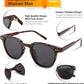 商品图片 13 | B0CCPBD9GS | FEISEDY Classic Polarized Sunglasses Retro Round Sunglasses for Women Men Trendy Shades B0002