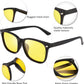 商品图片 4 | B0858Y6N93 | FEISEDY Square Horn Polarized Sunglasses Colorful Sunglasses for Men and Women B2568