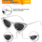 商品图片 12 | B0BZ7YMM4F | FEISEDY Oversized Women Cat Eye Rhinestone Sunglasses Costume Party B2360