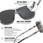 商品图片 18 | B0DSV55WLM | FEISEDY Polarized Sunglasses Men Women Mirrored One Piece Lens B0277