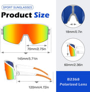 ÉÌƷͼƬ 29 | B0CTT71RHP | FEISEDY Polarized Sports Sunglasses for Men Women Youth Cycling Glasses Baseball Softball Sunglasses B2368