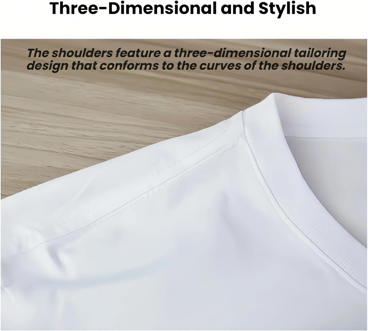 商品图片 7 | B0H1BJD97H | Mens Long Sleeve Tee Shirts, Soft Cotton V-Neck T-Shirt for Men, Thin Casual Long Sleeve Shirts for Men, Black/White/Gray